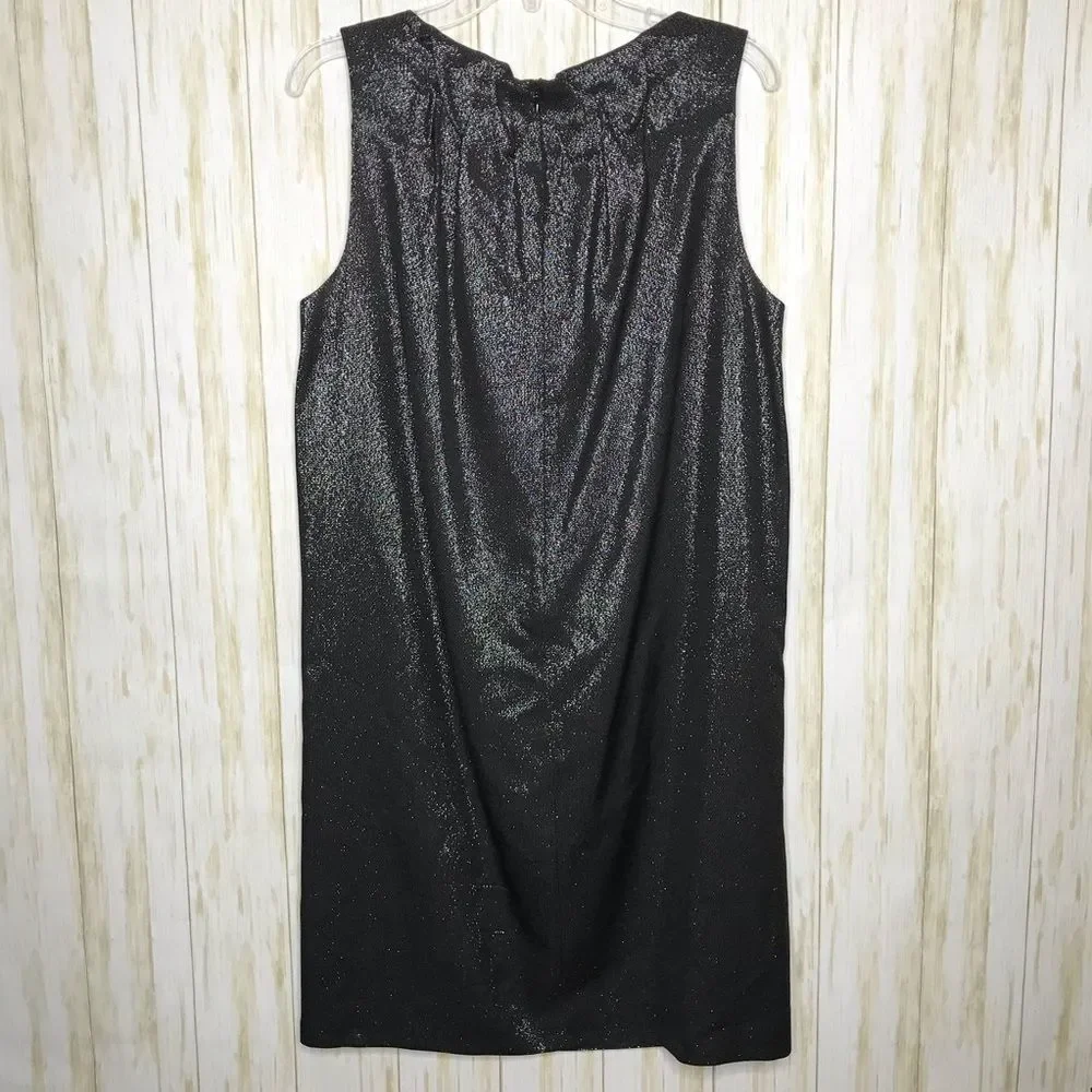 Vince. Sleeveless Shimmer Party Dress with Pockets - Picture 5 of 8